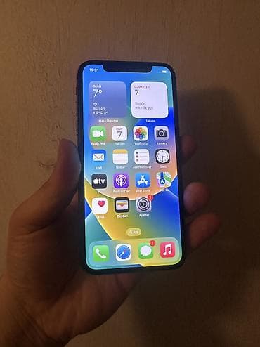 iphone 11 satış: IPhone X, 64 GB, Qara — 6