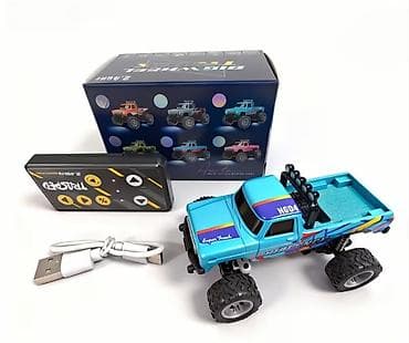 orginal toplar: Mini RC Yolsuzluq Pikapı – 2.4 GHz pult, USB ilə doldurma — 3