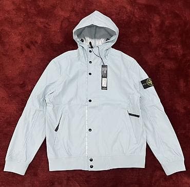 kurtka modelləri: Stone Island kapüşonlu kişi gödəkçəsi Стон Айленд - Model: Stone — 5