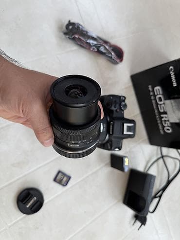 wifi extender: Canon EOS R50 + 24-105 RF lens + 18-45 RF lens — 7