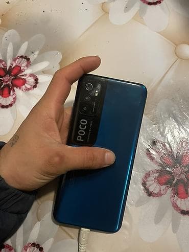 a22 5g: Poco M3 Pro 5G, 64 GB, rəng - Mavi, Barmaq izi — 2