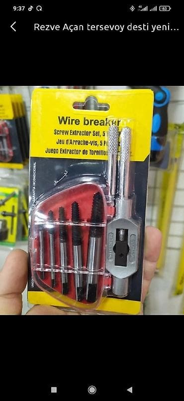 Meççik naboru qırılan boltları açmaq üçün qiymet 25 man