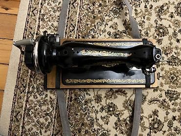 ev temizdiyi: Mexaniki tikiş maşını – əl çarxı ilə - Klassik, dözümlü metal — 5