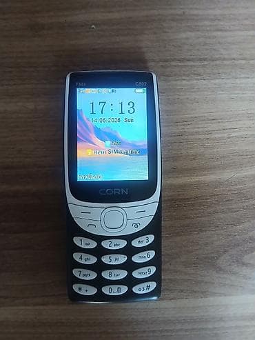 redmi pad 7: CORN C802 düyməli mobil telefon - İki SIM kart dəstəyi (ekranda 1 və — 1
