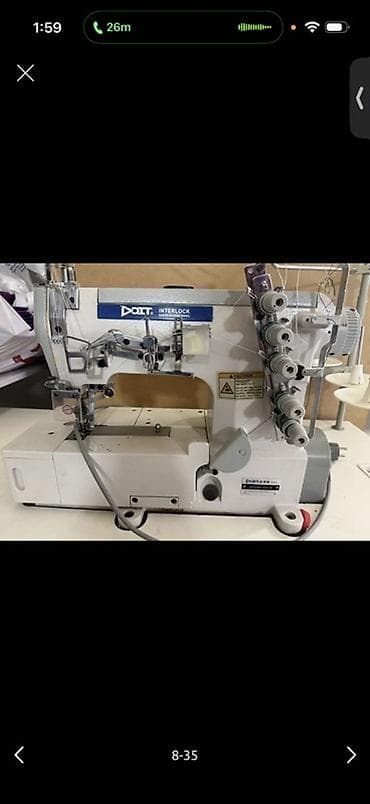 5 minutka: DOIT Interlock sənaye tikiş maşını - Marka/model: DOIT Interlock — 3