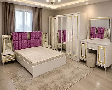 Ev üçün mebel: İkinəfərlik çarpayı, Termo, Tumba, Dolab, İşlənmiş — 1