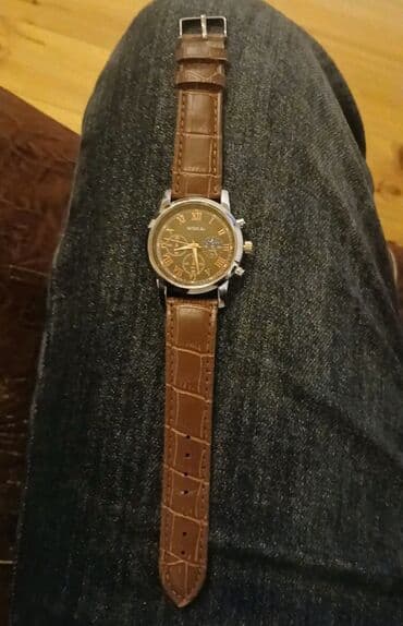 Qadın ayaqqabıları: Kişi qol saatı – Womage markalı, klassik üslubda. Xüsusiyyətlər: - — 1