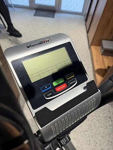 Maskalar, eynəklər: VolksGym VG-81E ellips/trenajor (elliptik velosiped + kross-trenajor) — 5