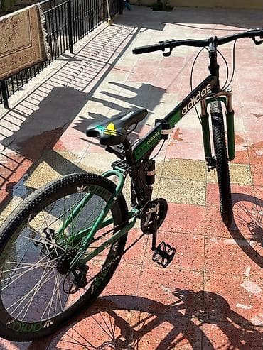 peredok velosiped: Ikisdie 29luğdu ikisine 290 Dağ tipli velosiped – yaşıl/qara rəng — 2