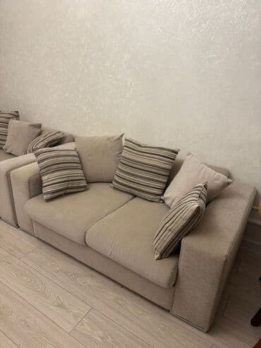 Divan və kreslo dəstləri: Divan, Divan, Bazasız, Açılmayan — 4