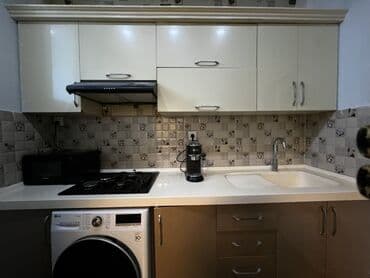 стол стойка для кухни: Tecili! Metbex mebeli satilir! Ölçüler: uzunluq - 2,60 m, en - 60 sm — 16