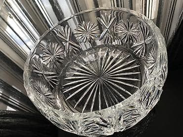 aksesuar qabi: Temiz xrustal vaza. 🌺21/9 — 4