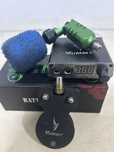 Divar kağızları, oboy: Mummy markalı döymə avadanlığı dəsti - Rəng: yaşıl-alüminium — 1