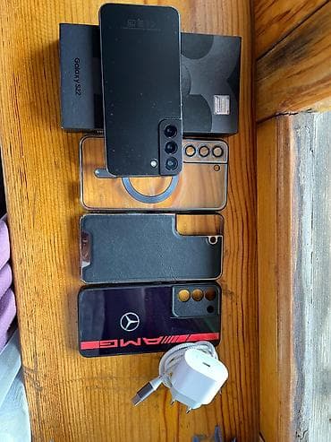 Samsung Galaxy S22, 128 GB, rəng - Qara, İki sim kartlı