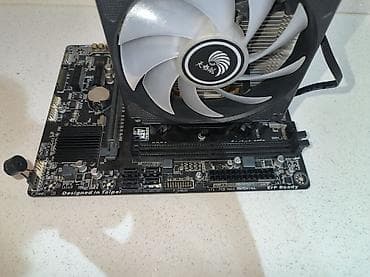 Комплектующие для ПК и ноутбуков: Материнская плата Gigabyte h110m-s2, Б/у — 4