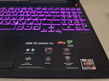 iwlenmiw noutbuklar satisi: ASUS TUF Gaming, 15.6 ", AMD Ryzen 7, 512 GB — 5