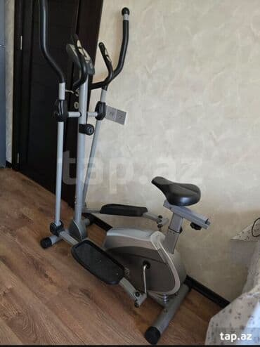 бу тренажеры в баку: Elliptik velosiped-trenajor - Kombinə edilmiş elliptik və oturaq — 1
