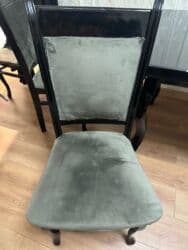 işlənmiş stol stul: Qonaq otağı üçün, İşlənmiş, Açılan, Dördbucaq masa, 6 stul — 3