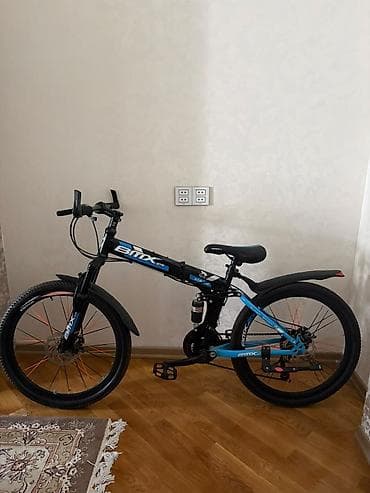 24" velosiped. Demək olar ki, yenidir, çox az sürülüb. 210 AZN-ə