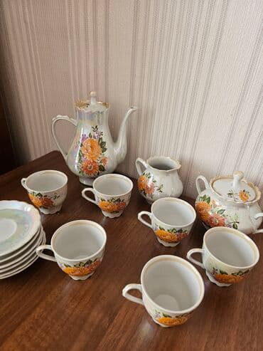 gence qab qacaq: Qəhvə dəsti, 6 nəfərlik, Rusiya — 5