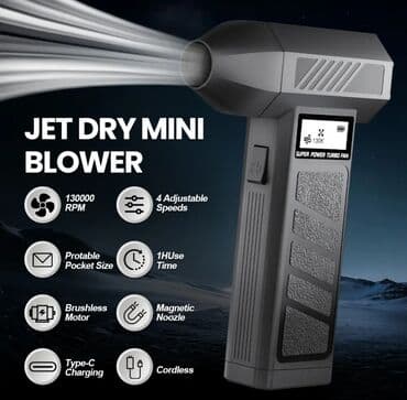 komputer klaviaturasi: Portable Turbo fan 💨 Мощный Турбо Вентилятор Super Power Turbo Fan — 2