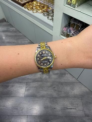 t winner saat: Rolex saatlar - Korpus və qolbaq: gümüş rəngli metal və qızılı — 2