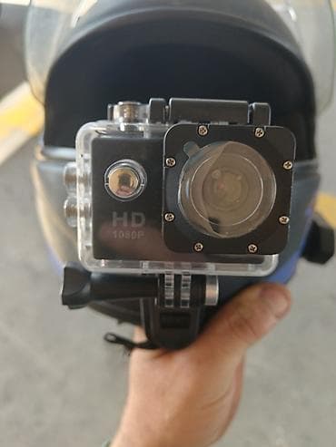 mini mator: Motosiklet kaskı + aksessuar paketi – Brend: SAFE (tam üzlü tip — 2