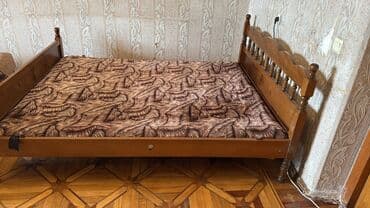 tek neferlik yataq mebeli: Təknəfərlik çarpayı, Bazasız, Matras ilə, Siyirməsiz — 2