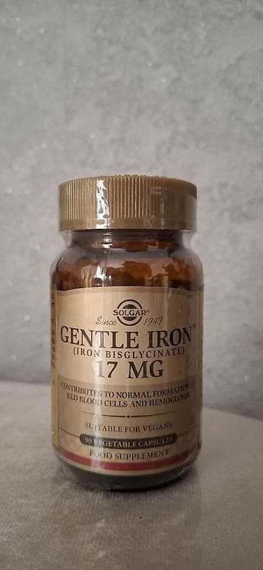 Gentle İron Vitamin Dəmir 30 Azn alınıb 25 AZN satılır Qablaşma
