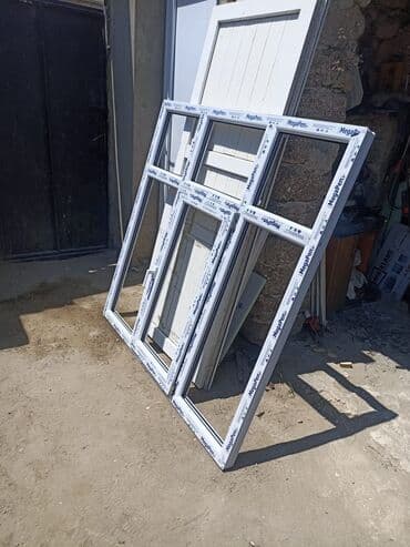 qapi pencere plastik: PVC (plastik) qapı-pəncərə istehsalı və yığımı - Material: PVC profil — 3