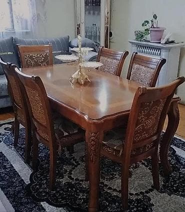 Sifarişlə mebel: Ct74《isi》🤍 Masa desti 250m satılır. Ela vəziyyətdə,masa açılmır — 1