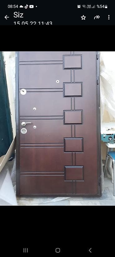 Yeni Giriş qapısı Zəmanətli, Ödənişli quraşdırma, Ünvandan götürmə, Ödənişli çatdırılma — 1