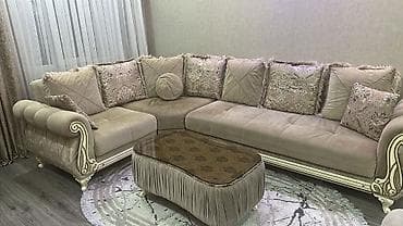 siyirməli masa: Künc divan, Açılan — 1