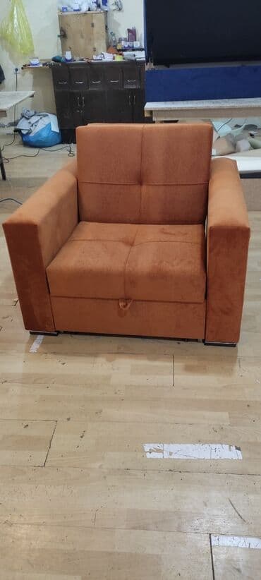 диван и кресло: Новый, Кресло, Бесплатная доставка на адрес — 3