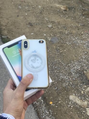 iphone x qiymeti irşad: IPhone X, 64 GB, Ağ, Face ID — 3