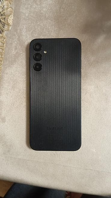 Samsung Galaxy A14, 128 GB, rəng - Qara, Barmaq izi, Sensor, İki sim kartlı