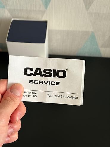 cib saatlari: İşlənmiş, Qol saatı, Casio, rəng - Qara — 2