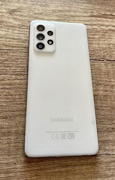 galaxy note 10: Samsung Galaxy A52, 128 GB, rəng - Ağ, Barmaq izi, İki sim kartlı, Face ID — 2