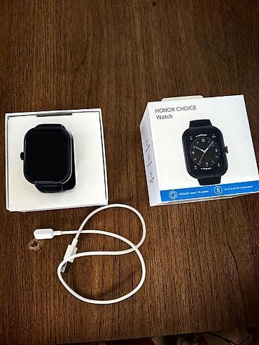 su despensoru: HONOR Choice Watch ağıllı saat - Ekran: 1.95" AMOLED, parlaq və — 2