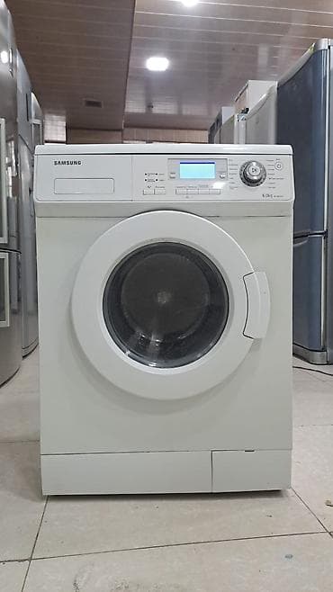 Samsung önyükləməli paltaryuyan maşın - Yük həcmi: 6 kq (etiketdə