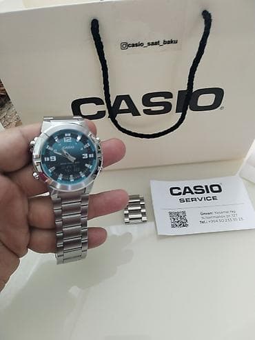 Qol saatı, Casio, rəng - Gümüşü