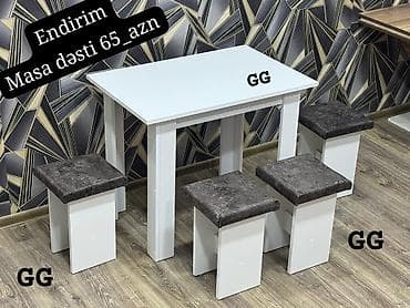 Sifarisle Masa desti 65_azn. Olcu 90/60. Yerden hundurluyu 75 sm. Əldə