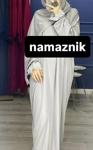 Namaznik – rahat və örtücü ibadət geyimi. - Model: başdan ayağa tam