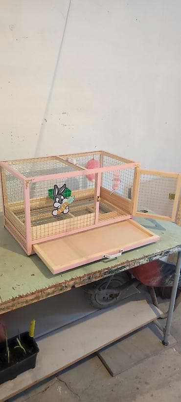 Yemlər: Dovşan,cücə,pişik,hamster,quş ve s kimi ev heyvanlari üçün qəfəsler — 3