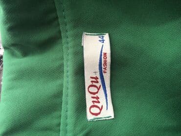 желтые женские костюмы: Yaşıl qadın kostyumu – QuQu Fashion, ölçü 44 Dəst: - Jaket: klassik — 2