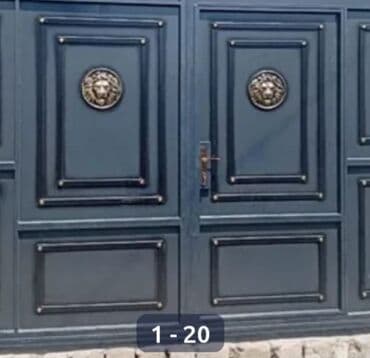 işlənmiş dəmir qapilar: Salam aleykum her gure qapilarin resotkalarin pirillalarin munasib — 13