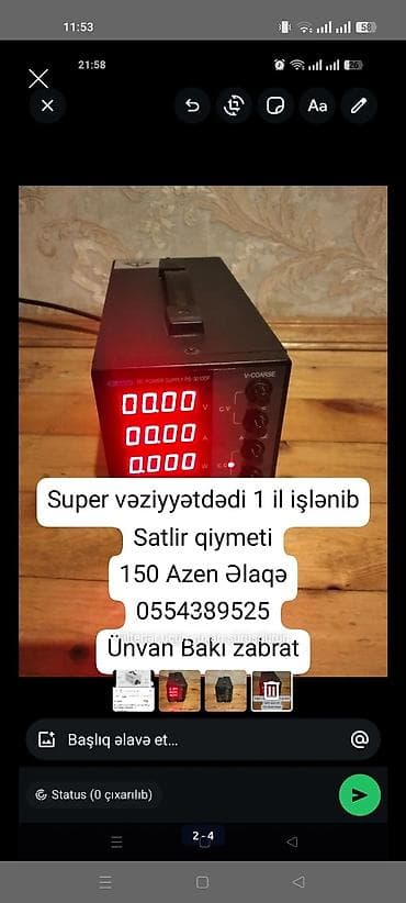 ucuz modemler: Laboratoriya tipli tənzimlənən DC enerji mənbəyi – DR.meter PS-3010DF — 2