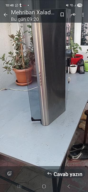 android box tv: Mətbəx üçün divara quraşdırılan tüstü çıxarıcı (aspirator) - Korpus — 1