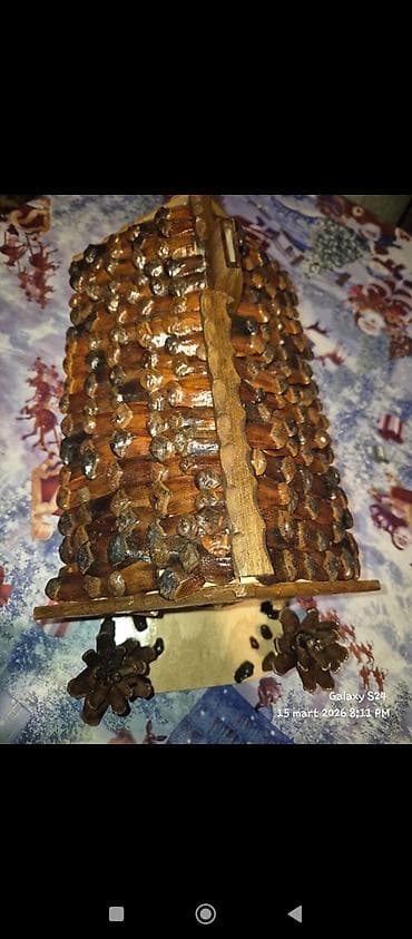 taxta ucuz: Fiqur, Taxta, rəng - Qəhvəyi — 5