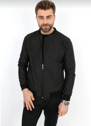 kişi geyim: Kurtka, Bomber, Payız, M — 3